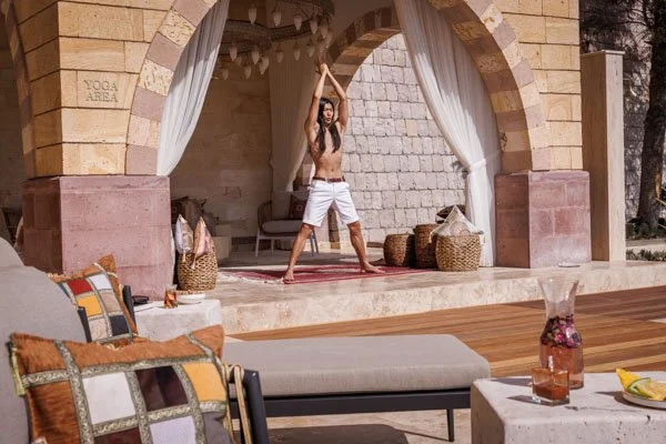 Yoga-Bereich
